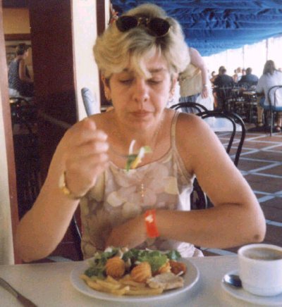 Jackie Eating